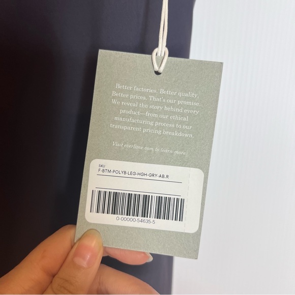 NWT EVERLANE The Perform ReNew Legging in Atlantic. Size XXL - Picture 8 of 8